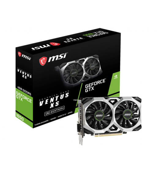 GeForce GTX 1650 Ventus XS 4G OC GeForce GTX 1650 Ventus XS 4G OC