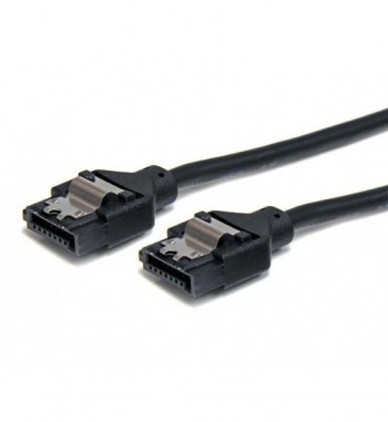 Câble SATA 3 6Gb/s rond avec verrouillage, 30cm