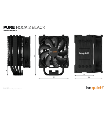 Ventirad processeur Be Quiet Pure Rock 2 (BK007)