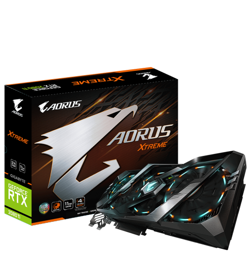 AORUS GeForce RTX 2080 Ti XTREME 11G AORUS GeForce RTX 2080 Ti XTREME 11G