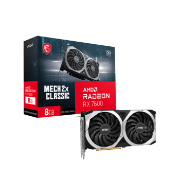 Radeon RX 7600 MECH 2X Classic 8G OC