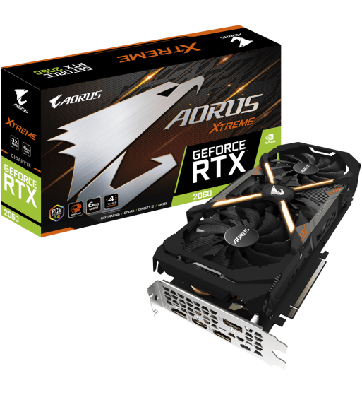 AORUS GeForce RTX 2060 XTREME 6G AORUS GeForce RTX 2060 XTREME 6G