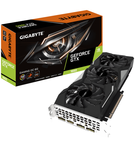 GeForce GTX 1660 GAMING OC 6G GeForce GTX 1660 GAMING OC 6G