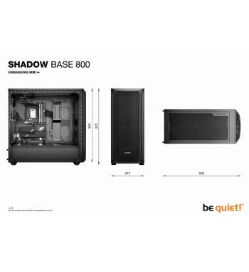 Shadow Base 800 Black