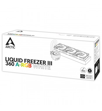 Arctic Liquid Freezer III RGB - 360mm (blanc)