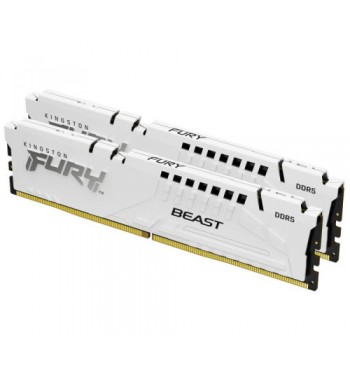 Fury Beast DDR5 2x32Go 6000MHz C36 White