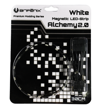 Bande de LED souple magnétique Alchemy 2.0 - 30 cm (15 LEDs) - Blanc