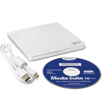 Graveur DVD externe Hitachi/LG GP60, blanc