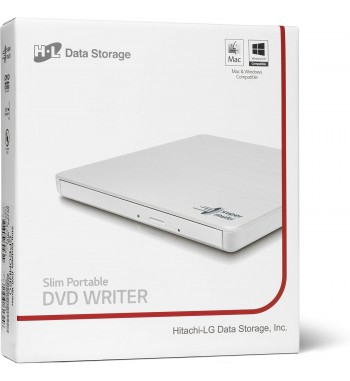 Graveur DVD externe Hitachi/LG GP60, blanc