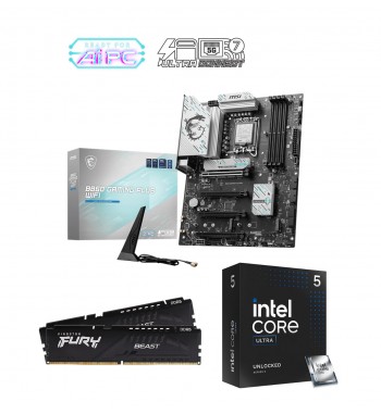 Kit évo ATX Core Ultra 5 245K + B860 Gaming Plus Wifi + 32Go DDR5 6000 MHz