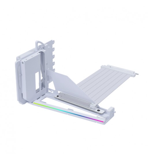 Kit de support vertical GPU 4 slots - blanc