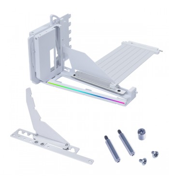 Kit de support vertical GPU 4 slots - blanc