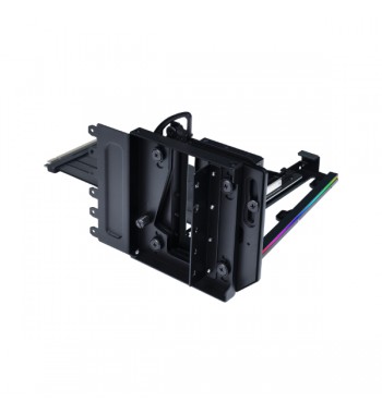 Kit de support vertical GPU 4 slots - noir