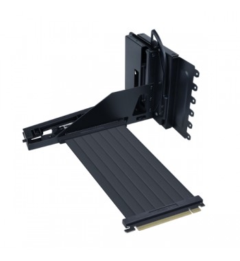 Kit de support vertical GPU 4 slots - noir
