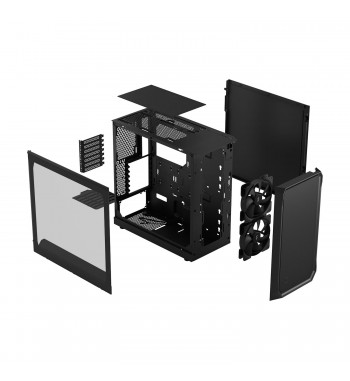 Focus 2 Black TG clear tint