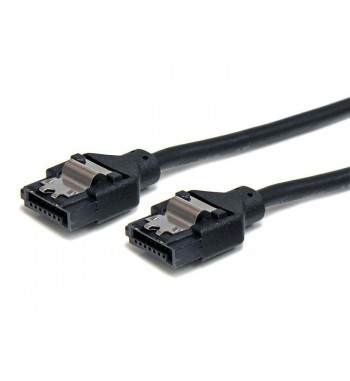 Câble SATA 3 6Gb/s rond avec verrouillage, 45cm