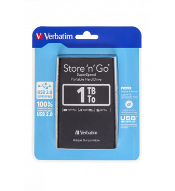 Store'N'Go 3.0 - 1To (Noir)