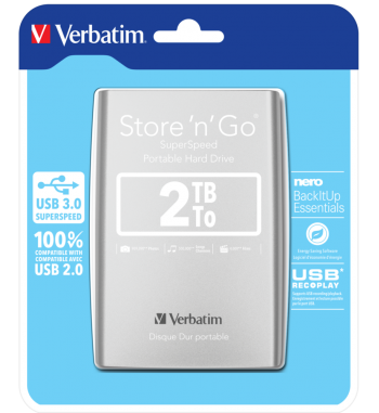 Store'N'Go 3.0 - 2To (Argent)