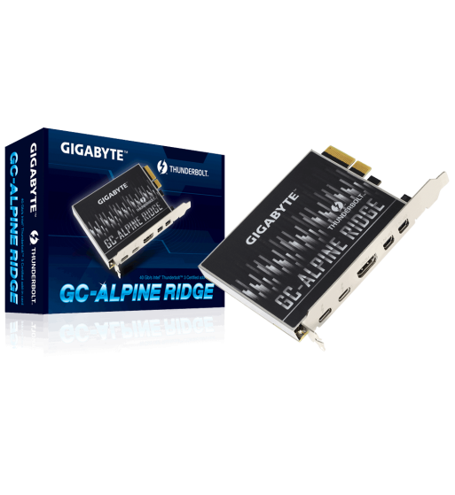 Alpine Ridge V 2.0 - carte contrôleur Thunderbolt 3 (PCI-Express x4)
