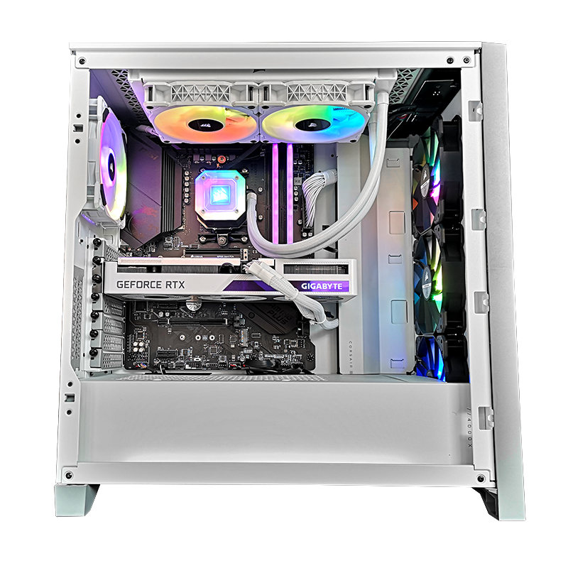 Un PC basé sur l'écosystème Corsair iCUE Un PC basé sur l'écosystème Corsair iCUE